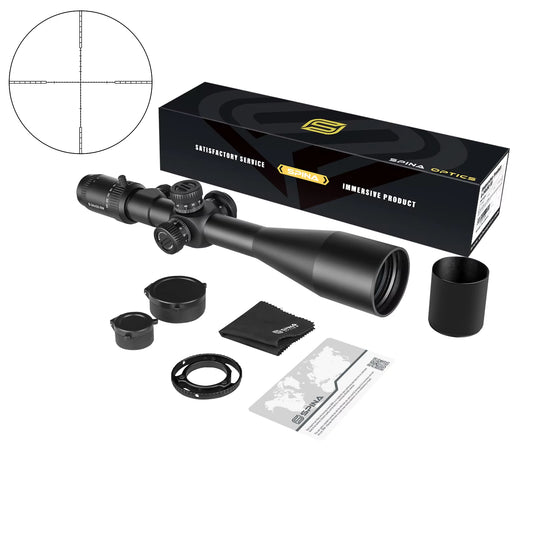 6-24X50 FFP/SFP Spotting Scope Rifle Hunting Illuminated Hunting Turrets Lock Reset Optical Sights Outdoor Hunting